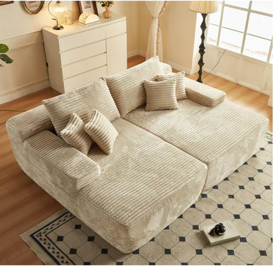 Lounge Big & Comfy! 🛋️ 58” Round Chaise – Ready to Relax!