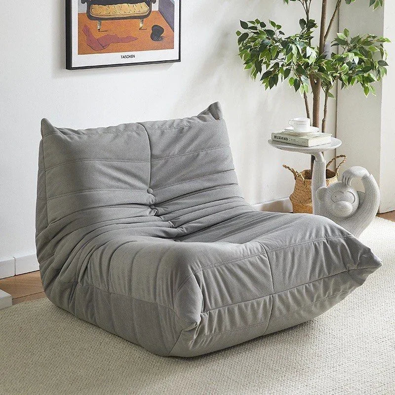Lounge in Retro Style! 🛋️ Togo Lazy Floor Sofa for Cozy Moments